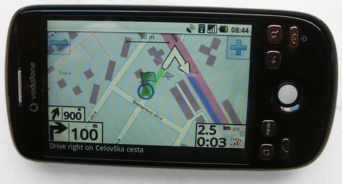 Android phone with OpenStreetMap maps