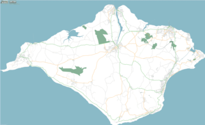 Isle of Wight by OpenStreetMap
