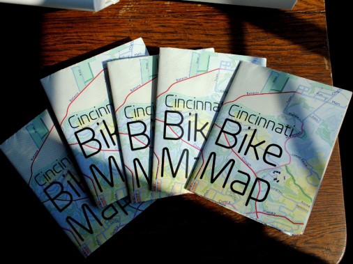 File:Cincinnati Bike Map first maps.jpg