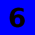 File:Schwarz6 auf blauem rechteck.png