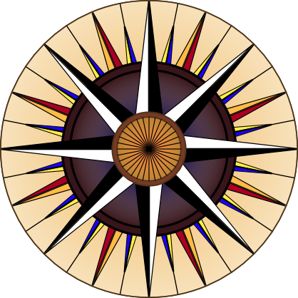 File:Compass-black-white-red-yellow-blue-background-400.png
