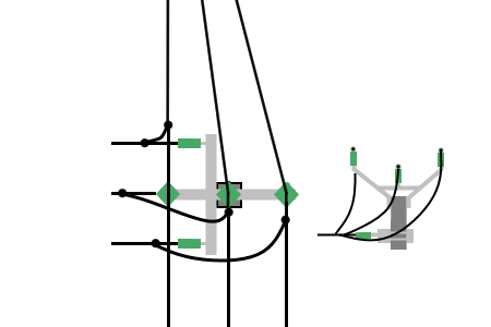 Power line chart pole branch.png
