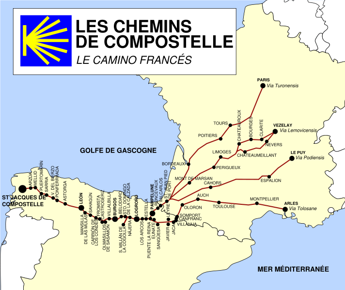 File:Routes de St jacques de Compostelle.png