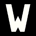 File:Weisses W auf schwarzem rechteck.png