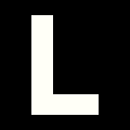 File:Weisses L auf schwarzem rechteck.png