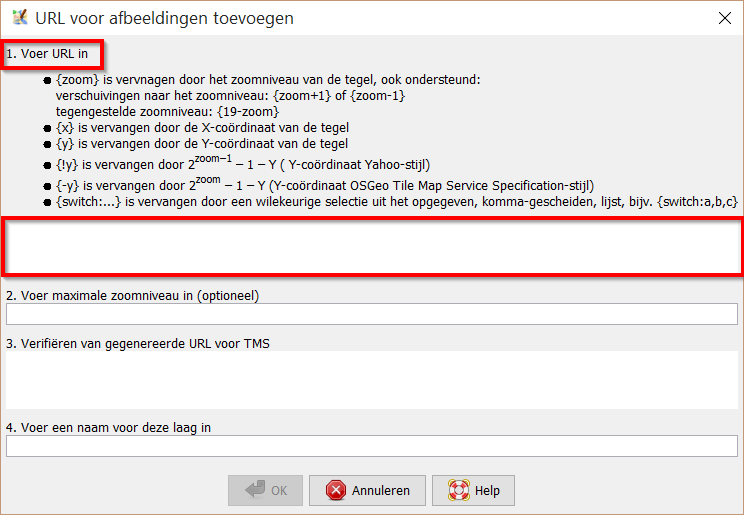 File:JOSM Add Imagery Layer with highlighting Dutch.png