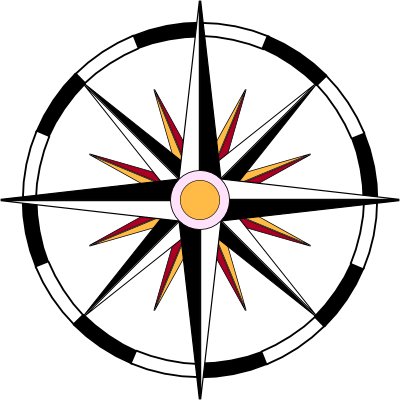 File:Compass-wheel-black-white-red-yellow-background-400.png
