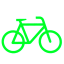 File:2016 64 Radwege Freital Radsymbol grün auf weiß.png