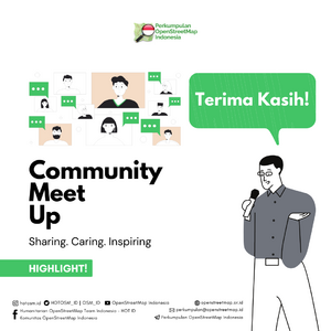 Perkumpulan OSM Indonesia (POI) held their Community Meet up last 06 August 2021 #OSMAsiaPacific by @hot_id