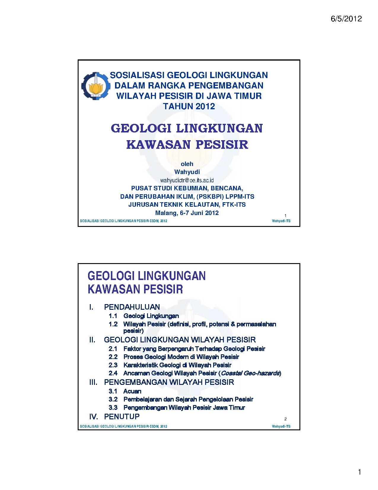 WAHYUDI-ITS Geologi Lingkungan Wilayah Pesisir.pdf