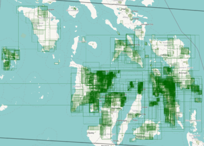 Typhoon Haiyan mapping changeset bounding boxes viz by Pascal Neis.png