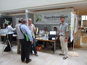 OSM-Stand, AGIT 2012