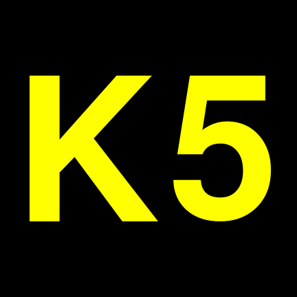 File:K5 black yellow.svg