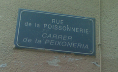 One example for Élément cartographique : Noms multilingues