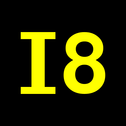 File:I8 black yellow.svg