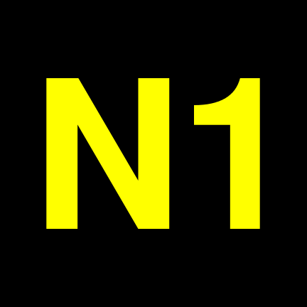 File:N1 black yellow.svg