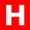 Weisses H auf rotem Grund.png