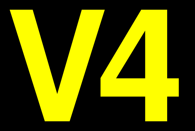 File:V4 black yellow.svg