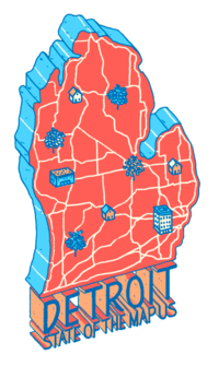 State of the Map U.S. 2018 logo