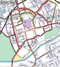 Free map of Chester, UK