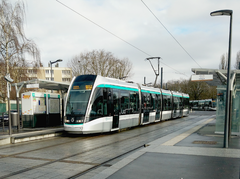 One example for Élément cartographique : Trams