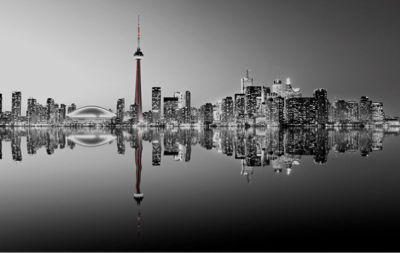 Toronto skyline courtesy Tourism Toronto, used by permission.