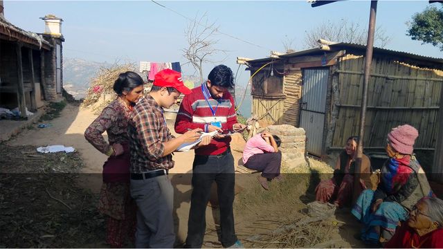 Data Collection Efforts in Nepal After the 2015 Earthquake