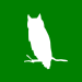 File:Symbol Eule white green 2.svg