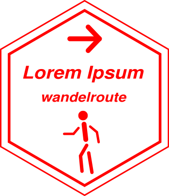 File:Belgium walkingroutes redhexagon.svg