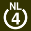 File:White 4 in white circle with NL above.svg