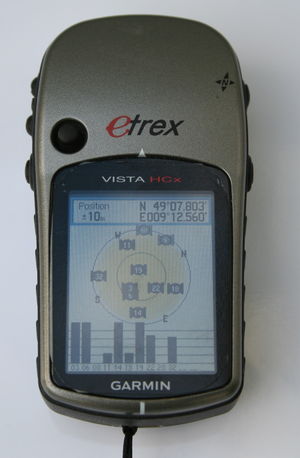 Etrex Vista C Instructions