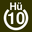 File:White 10 in white circle with Huuml above.svg