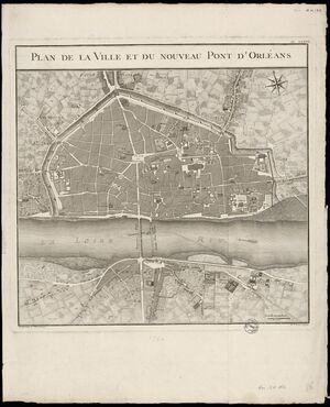 Plan de la ville et du nouveau pont d'Orléans 1783.jpg