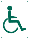 Belgium Flanders NatureReserve AccessibilitySign A05.svg