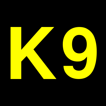 File:K9 black yellow.svg