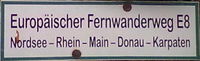 E8 Fernwanderweg sign.jpg