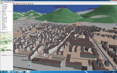 alps terrain OSM-3D.org