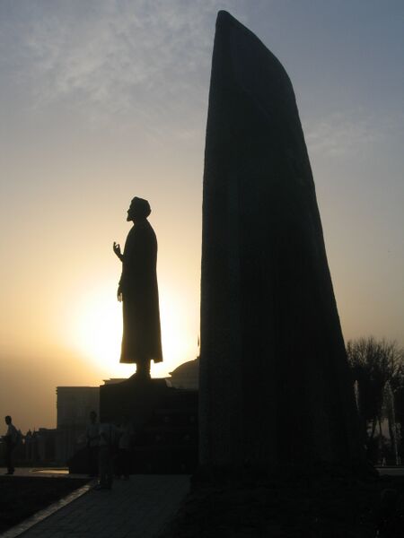 File:Statue of Rudaki in Dushanbe, Tajikistan.jpeg