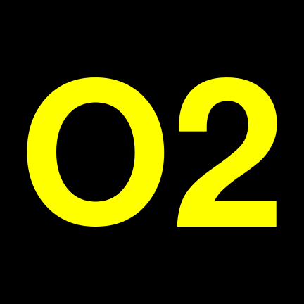 File:O2 black yellow.svg