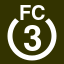File:White 3 in white circle with FC above.svg