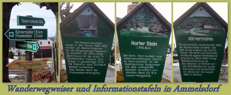 File:2015 Ammelsdorf Wanderwegweiser und Informationstafeln.jpg