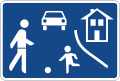 Zeichen 325 "Verkehrsberuhigte Zone"