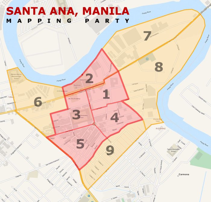 Santa Ana, Manila Mapping Party cake.png