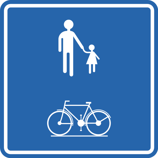 File:Belgium-trafficsign-f99a foot bicycle.svg