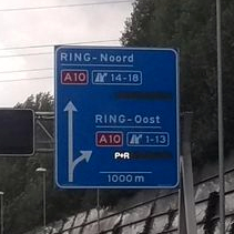 Cardinal direction indications are not used for mapping the ring route relation. They are often not signed along the ring as clearly distinguishable sections. (Amsterdam is a positive exception.)