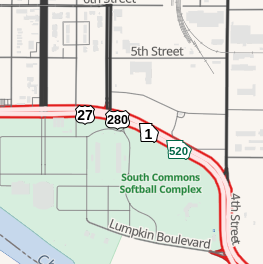 Georgia State Route 520 Concurrency