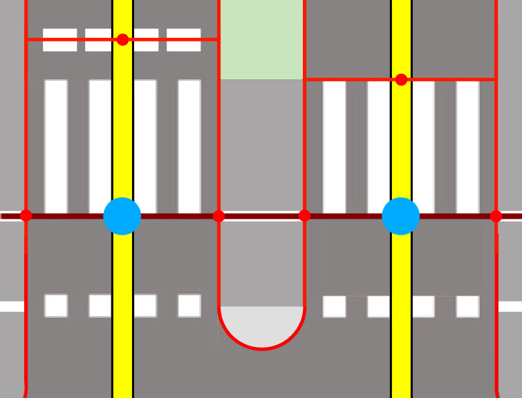 File:Segregated crossing + tci (foot - path).jpg