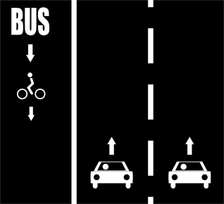 File:Oneway opposite shared bus left.png
