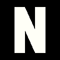 File:Weisses N auf schwarzem rechteck.png