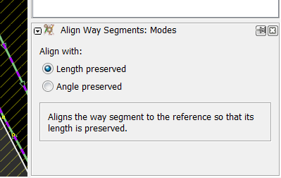 AlignWayS Modes Panel